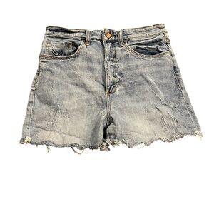 Anthropologie Pilcro Denim Cutoff Women Shorts 28 inch cottagecore festival boho